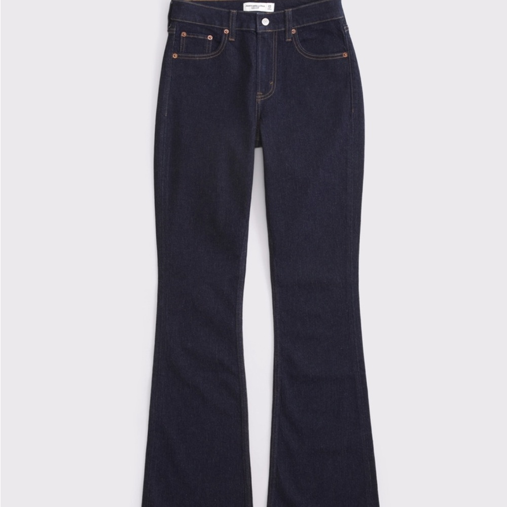 Abercrombie Bootcut Jeans Dark Wash